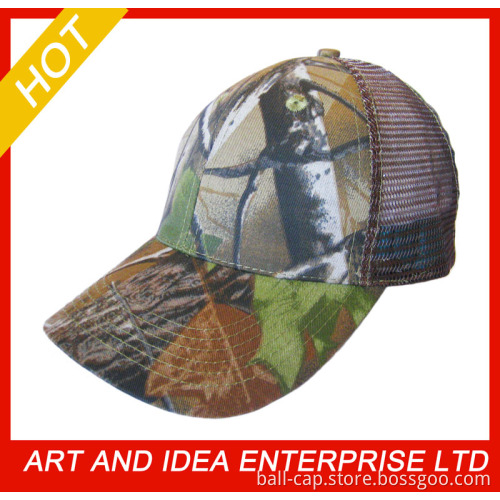 camouflage trucker mesh cap
